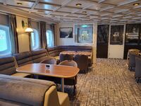 Kafé Galleriet à bord du Hurtigruten (Navire Vesterålen)