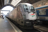 Locomotive du train EC 345 Budapest ➔ Belgrade