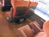 Sièges de l’Eurostar, en classe comfort 2 ; prises électriques individuelles