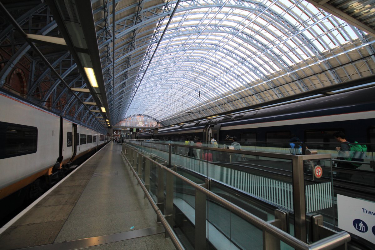 Rames Eurostar à St Pancras International