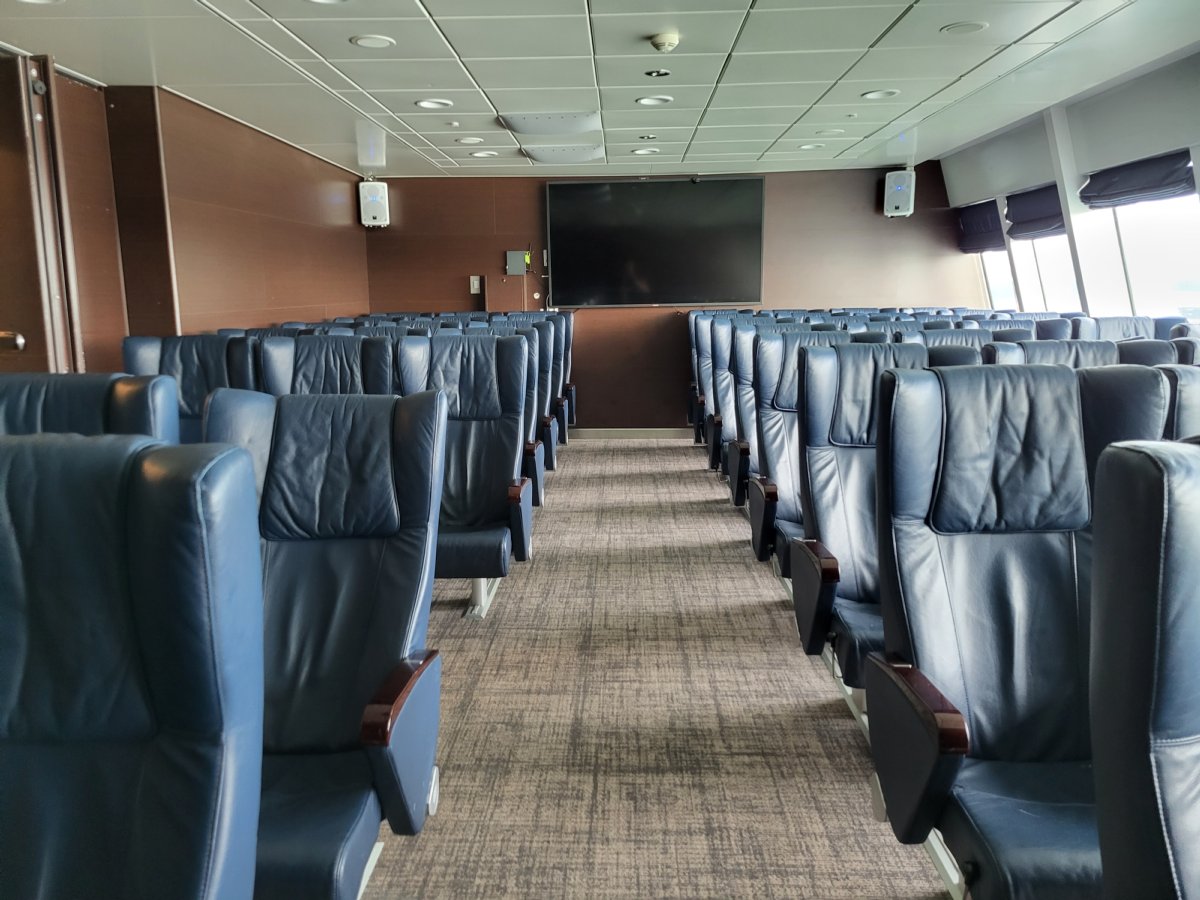 Air seats à bord du Stavangerfjord