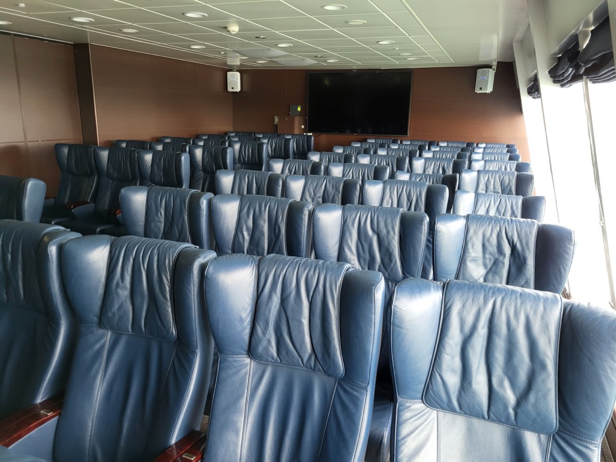 Air seats sur le Stavangerfjord