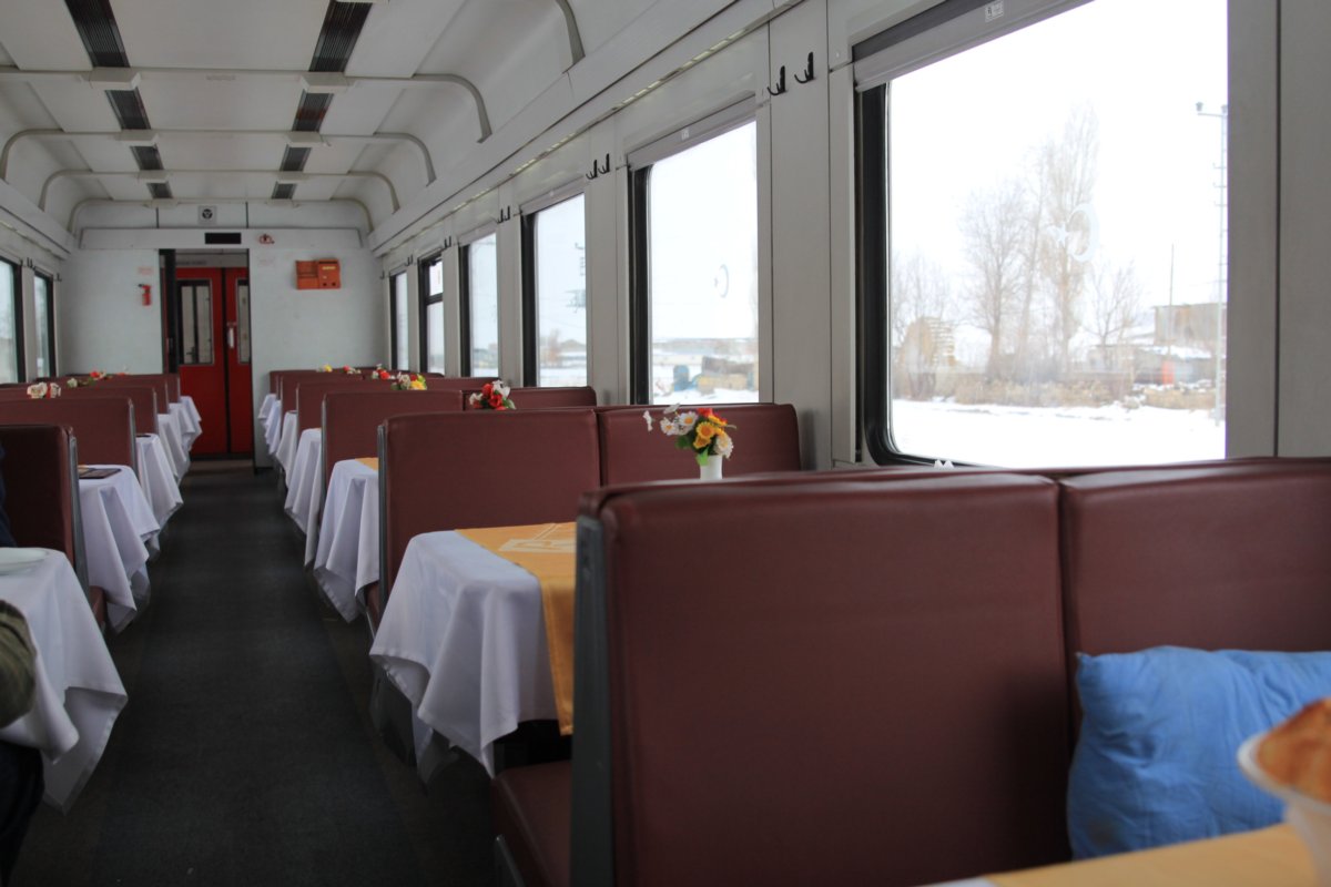 Wagon restaurant du Doğu Ekspresi