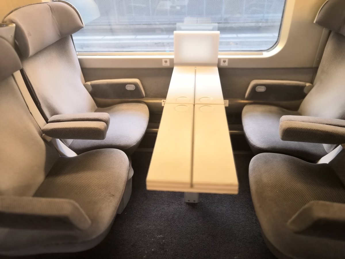 Carré première classe Lyria (2018)